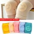 thumbnail image 4 of Rodilleras para bebés Cojín para gatear Protectores de algodón Rodilleras elásticas Protección transpirable Calentadores para bebés Accesorios Rosa, 1 par tholdsy BA000348-01, 4 of 7