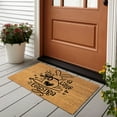 thumbnail image 2 of TIELUTT Funny Easter Bunny Door Mat Warm Welcome Mat Door Mat As A for Easter Home Easter Floor Fall Throws Blankets 100 Carpet Rug Large Living Room Rugs Couch Throw Carpet for Room, 2 of 5