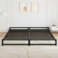 thumbnail image 2 of Huisuilinss Twin Size/Queen Size/Full Size/King Size Bed Frame,Metal Platform Bed Frame with Steel Slat Support, Mattress Foundation and No Box Spring Needed, Easy Assembly, 2 of 7