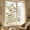 B, variant on Bird Flower Stained Glass Window Film Car Sunroof Privacy Static Cling 45x120cm