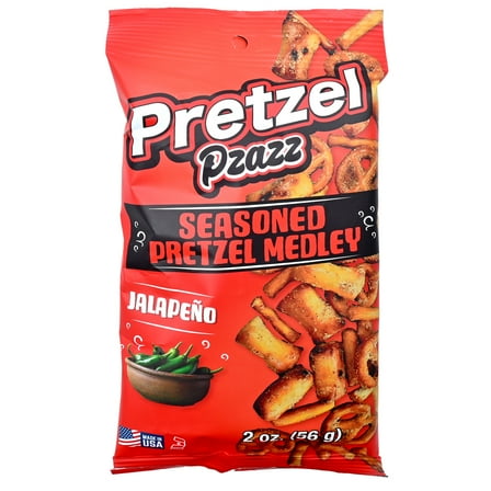 Pretzel Pzazz Jalapeno 12 count Box
