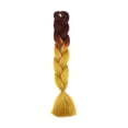 thumbnail image 4 of Maoww Gradient Color Women Braid Hair Large Braiding Hair Wigs High Temperature Fiber Synthetic Hair Extensions, 4 of 6