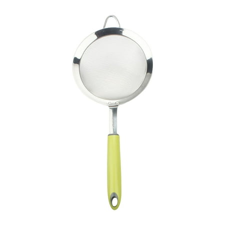 

Flour Sieve Food Grade Corrosion Resistant Stainless-Steel Flour Sifter Juice Strainer Food Fine Mesh Screen Kitchen Tools