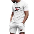 thumbnail image 3 of Conjunto de pantalones cortos estampados para hombre, camiseta de manga corta, transpirable, de secado rápido, para correr, novedad de verano, 2024, 3 of 5
