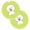 Lime Green, variant on Set of 2 Cup Holder Car Coasters