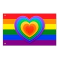 thumbnail image 3 of Pride Hearts 3 x 5 flag by Ashton, 3 of 6