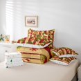 thumbnail image 6 of Manfei Xmas Snowy Farm Animal Cow 7-Piece Twin Bedding,Antique Pine Cone Bedding Comforter Set,Xmas Reversible, 6 of 7
