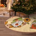 thumbnail image 5 of KLL Christmas Tree Skirt,Party Decorations Farmhouse for Christmas Decorations Holiday Party 48" -Gnomes Happy Thanksgiving, 5 of 6