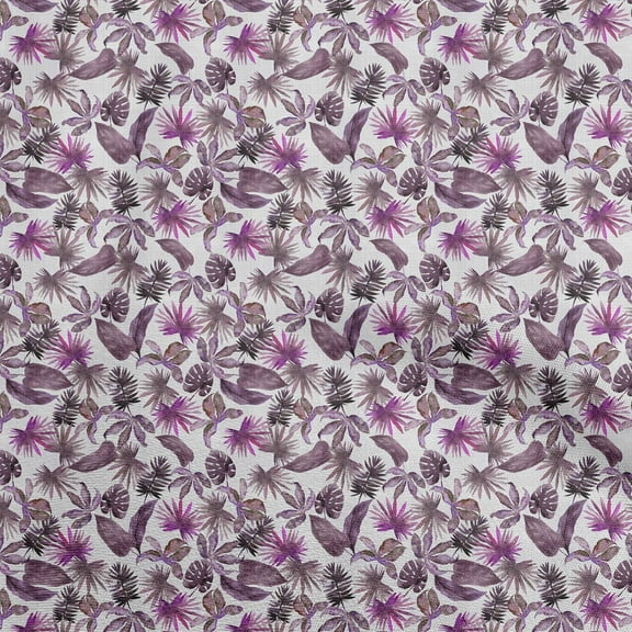 oneOone Cotton Poplin Twill Dark Magenta Fabric Tropical Sewing Fabric By The Yard Printed Diy Clothing Sewing Supplies 56 Inch Wide