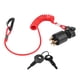 thumbnail image 3 of Kenally Interruptor de llave de encendido de Motor de barcos con cordón de seguridad, actualizaciones de embarcaciones, bloqueo de llaves de encendido, Bombillas para automóviles Kenally VI016738-00B, 3 of 6