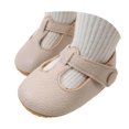 thumbnail image 2 of Fozruso Baby Sandals For Girls Soft Sole First Shoes Comfortable Casual Shoes For 0 18 Months Toddler Daily Wear Spring Summer Fall,Sizes 5 Toddlers 6-12 Months(Beige), 2 of 7