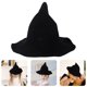 thumbnail image 4 of Sombrero de bruja para fiesta de Halloween, disfraz decorativo de Halloween, sombrero puntiagudo, 4 of 5