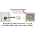 thumbnail image 4 of 8.5" Floor Sink Basket with 12" Flange Assembly & Drain Edge™, 4 of 7