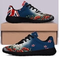 thumbnail image 3 of Memorial Day New Zealand Anzac Day LeStWe Forget Shoes Sneakers Black Size 10.5, 3 of 7