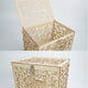 thumbnail image 5 of Injueey Caja para tarjetas de felicitación de boda, corazón hueco de madera, soporte decorativo para letrero de banquete, organizador de adornos, Decoración del hogar Injueey HA067837-01, 5 of 6