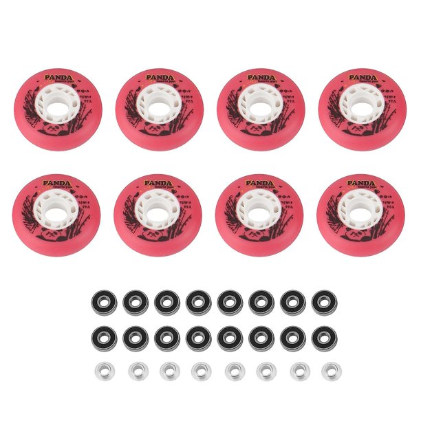 Ruedas de patinaje 8pcs 76mm 88a Roda Inline R S Wheel