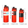 thumbnail image 3 of Stainless Steel Insulated Water Cup Stainless Steel And Vacuum Insulated Daily Leisure Sports Car Water Bottle, 3 of 6