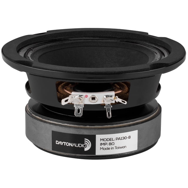 Driver PA Dayton Audio PA130-8 de rango completo de 5"