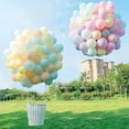 thumbnail image 5 of 200 Piezas Globo Amarillo Pastel Mini Globo de Látex Macaron de 5 Pulgadas y Suministros para Fiestas Decoración de Globos Cumpleaños, Ceremonia de Fiesta, Boda, 5 of 5