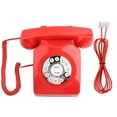 thumbnail image 2 of Teléfono antiguo vintage ANGGREK Almacenamiento de números de Teléfono claro rojo, 2 of 8