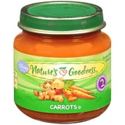 Nature's Goodness: Carrots Baby Food, 4 Oz