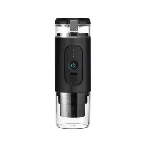 Portable Coffee Machine Wireless Heating 7500mAh Portable Automatic Coffee Machine, 20 Bar Electric Capsule Espresso Machine For Outdoor Travel Home , Removable Reservoir