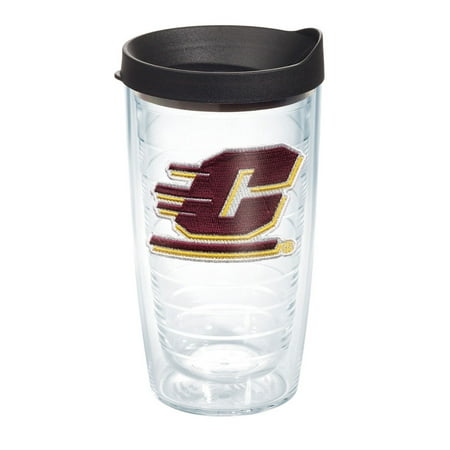 Michigan Wolverines Ncaa Tumbler - Central Michigan Chippewas 16 oz Tumbler with Black Lid - Black