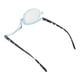 thumbnail image 5 of Gafas de lectura de una sola lente, lentes de aumento conmutables, gafas de maquillaje para ojos para personas mayores, marco azul claro +4,00, 5 of 12