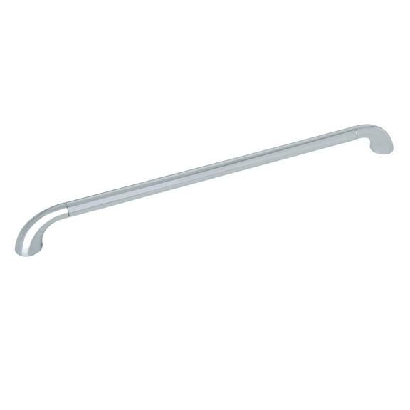 Utopia Alley 10pcs Tempo Pull Handle - Decorative Cabinet Drop Pull Handles- Vintage Cabinet Hardware with Hand Finished Polished Chrome - Metal Drawer Pull Handle, 12.6" Center to Center