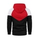 thumbnail image 5 of Dolkfu Sudadera con capucha de color mezclado para hombre, sudadera con capucha para correr, sudadera de manga larga con cordón para hombre XL, 5 of 5