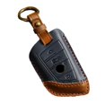 thumbnail image 2 of SPRING For BMW 1 3 5 Series For X1 X2 X3 X4 Leather Car Key Chain Case Cover Accessories Blue, 2 of 5