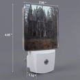 thumbnail image 2 of Rocae Gloomy Mansion Forest Scene for 0.5W Plug in Night Light, Dusk to Dawn, Bright Nightlight Auto-On/Off-US, 2 of 7