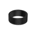 thumbnail image 3 of Sonducket Anillo Unisex Acero Anillo Mujer Hombre Malla Anillo Universal Múltiples Tamaño Mano Pareja Joyería, Blanco, Talla 17 Ropa, zapatos y accesorios Miscelánea Negro diecinueve Sonducket AP000808-08, 3 of 6