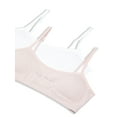 thumbnail image 2 of Hanes Girls Seamless Ruched Bra, 2-Pack, Sizes (S-XXL), 2 of 4