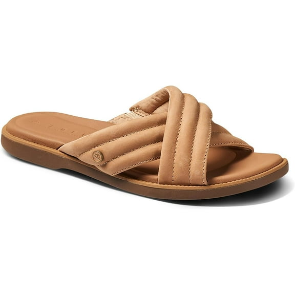 Reef Women's Lofty Lux X Slide Sandal Natural 11M