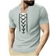 thumbnail image 2 of pstuiky camisetas de hombre, Blusa informal de manga corta con botones y cuello vuelto para hombre camisas casuales para hombre xxl, 2 of 9