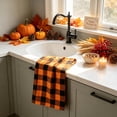 thumbnail image 6 of Fall Pumpkin Kitchen Towels, 27.56"x15.75",Ultra Absorbent Autumn Dish & Hand Towels, Halloween Thanksgiving Harvest Seasonal Home Farmhouse Decorations(B), 6 of 6