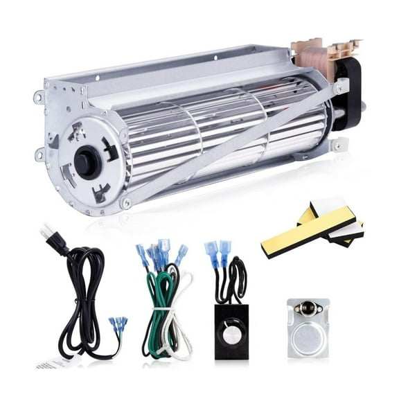 BLOT BLOTMC Replacement Fireplace Blower Fan KIT for Monessen, Hearth Systems, Martin, Majestic, Hunter. Ball Bearing, Quiet, High Air Flow