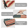 thumbnail image 4 of Herdesigns Vintage American Flag Carry Case Compatible with Nintendo Switch 2, with 20 Game Card Slots, 4th of July Portable Travel Carrying Case Pouch for Accessories & Games, 4 of 8