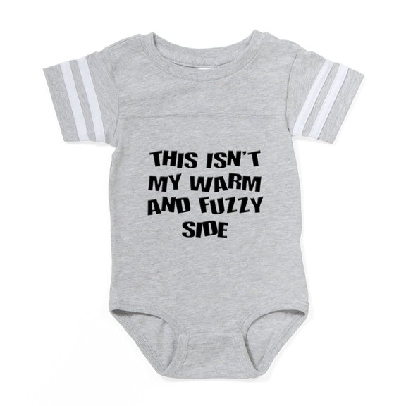 CafePress - FIN Warm Fuzzy Side - Cute Infant Baby Football Bodysuit