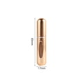 thumbnail image 2 of SEARCHI 5ml Mini Travel Portable Replaceable Empty Atomizer Perfume Bottle Aluminum  Box Perfume Cosmetic Glass Container for Travel Outgoing, 2 of 7