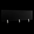 thumbnail image 6 of Wildnix Acrylic Desk Divider Privacy Panel with Smooth Edges, Clamp-on Mount, Translucent Finish for Office Cubicle Privacy and Comfort, 6 of 7