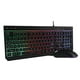 thumbnail image 1 of Kit Teclado y Mouse Gamer Balam Rush SQUAD MASTER PLUS KTM555 Alámbrico USB RGB Negro BR-936286, 1 of 5