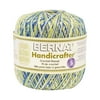 Bernat Handicrafter Acrylic 2.8 Ounce Crochet Thread Ombre Yarn, 1 Each