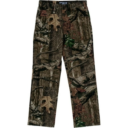 Mossy Oak 5-Pocket Youth Fleece-Lined Pant, Mossy Oak Infinity