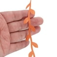 thumbnail image 4 of Uxcell 44 Yards Orange Leaf Ribbon, Leaves Trim Rope Artificial Leaf String for Christmas, Style 7, 4 of 6