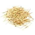 thumbnail image 1 of Clip de conector de candelabro Uxcell de 33 mm/1.3" de longitud, pin de moño dorado, paquete de 150, 1 of 6