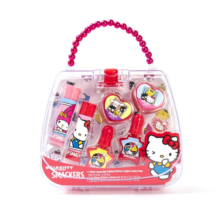 Lip Smacker Hello Kitty Makeup Tote Bag with Cosmetics photo 1