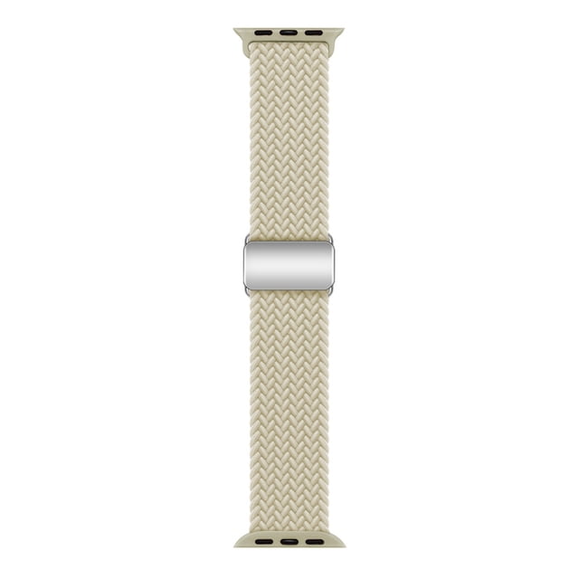 Correa de hebilla magnética trenzada para reloj Apple de 789ª generación, pulsera ajustable para Apple Watch