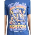 thumbnail image 4 of Jimi Hendrix Men's and Big Men's Boston Graphic Tee, Sizes S-3XL, 4 of 5